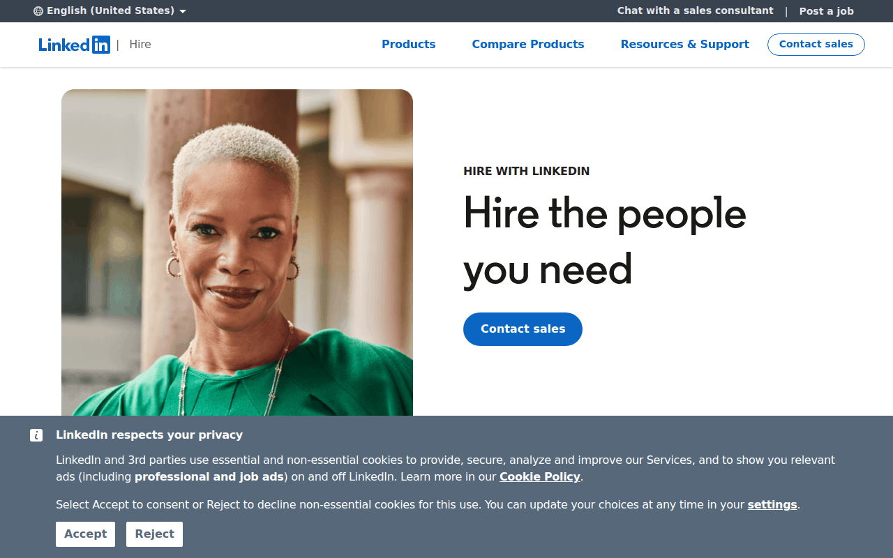 LinkedIn人才解决方案 — 招聘你所需的人才